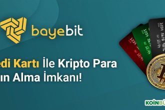Bayebit Türkiye’de Kredi Kartı İle Kripto Para Satın Alma Devrini Başlatıyor!