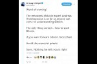 Craig Wright Bitcoin Öncüsüne Yüklendi: “Anarşist Rahipten Uzak Durun”